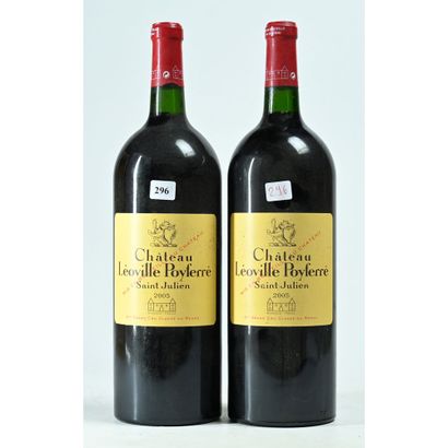 2 Magnums (1,5l) Château LEOVILLE POYFERRE,...