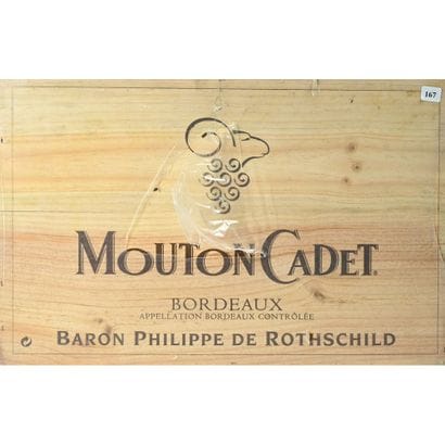 6 Btles CBO MOUTON-CADET, Baron Philippe...