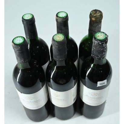 6 Btles CBO BORDEAUX BARON PHILIPPE DE ROTHSCHILD,...