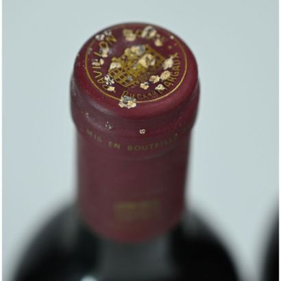 6 Btles PAVILLON ROUGE du Château Margaux,...