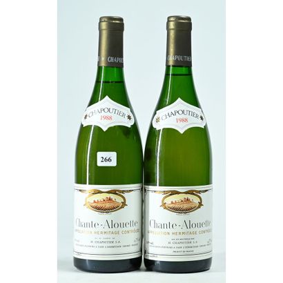 2 Btles CHANTE ALOUETTE, Chapoutier, 198...