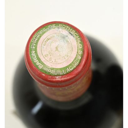 2 Btles Château MOUTON ROTHSCHILD, 1987....