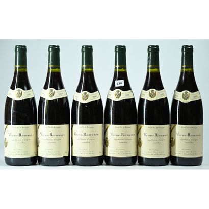 6 Btles VOSNE ROMANEE, Pierre Olivier, 2...
