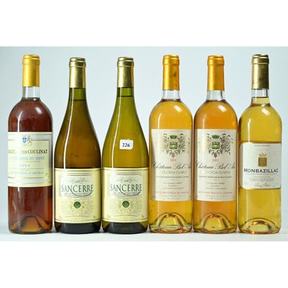 LOT de 6 Btles dont 2 Btles BEL AIR en 2001,...