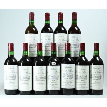 11 Btles Château HAUT PERRON, Bordeaux, ...