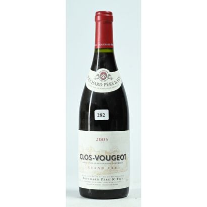 1 Btles CLOS VOUGEOT, GC, Bouchard Père et...
