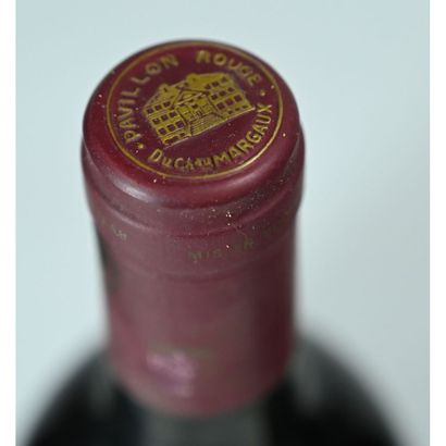 6 Btles PAVILLON ROUGE du Château Margaux,...