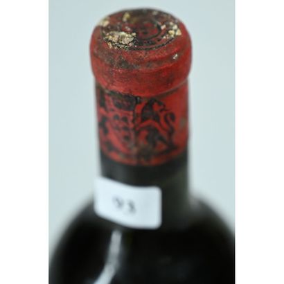 1 Btle Château LEOVILLE POYFERRE, 1947. (Difficilement...