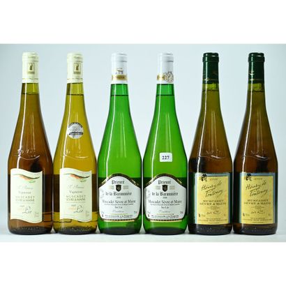 6 Btles de MUSCADET, SEVRES et MAINE, 2 en...
