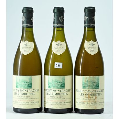 3 Btles PULIGNY-MONTRACHET, «Les Combettes»,...