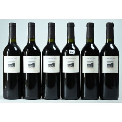 6 Btles LA COTE DES PINS FAUGERES, 2004.