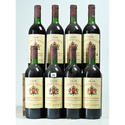 8 Btles CLOS LA FLEUR FIGEAC, 1982.