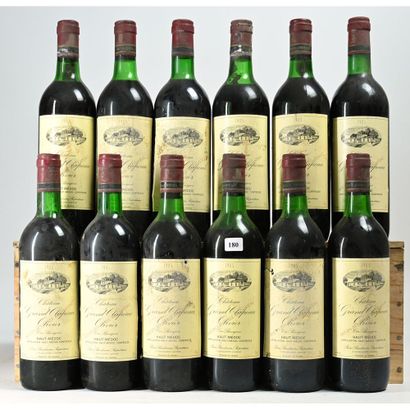 12 Btles Château GRAND CLAPEAU, Olivier Cru...