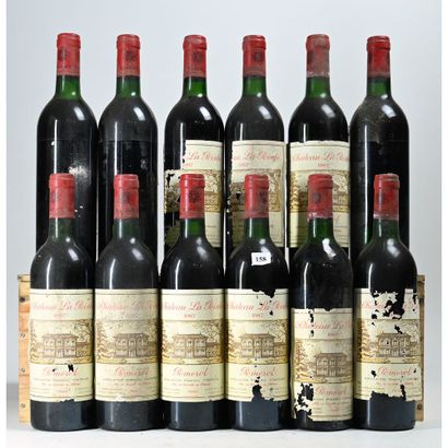 12 Btles Château LA POINTE, Pomerol, 198...