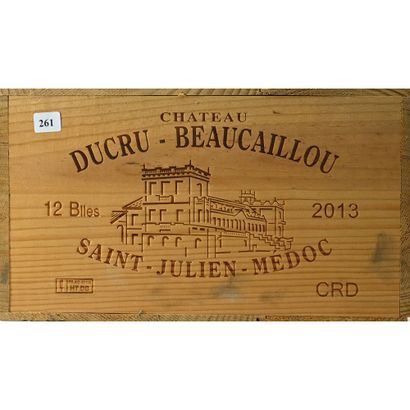 12 Btles CBO Château DUCRU BEAUCAILLOU, Saint-Julien,...