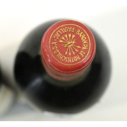 2 Btles Château MOUTON ROTHSCHILD, 1983....
