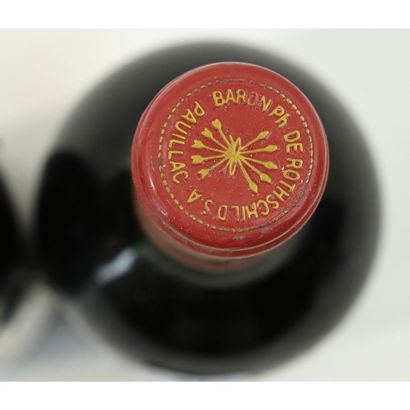 2 Btles Château MOUTON ROTHSCHILD, 1984....