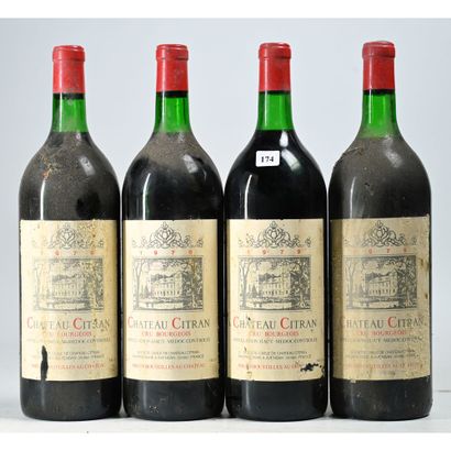 4 Magnums (1.5l) Château CITRAN, Cru Bourgeois,...