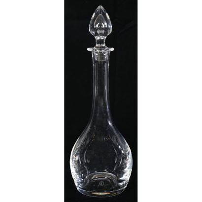 SAINT-LOUIS. JOLIE CARAFE en cristal et son...