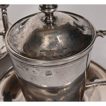 OTTOMAN silver service 800°/°° including...