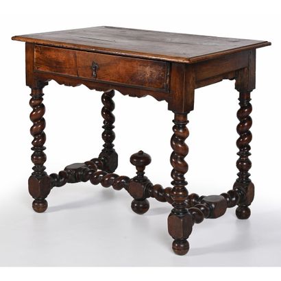 LITTLE DESKTOP TABLE IN THE GOUT LOUIS XIII...