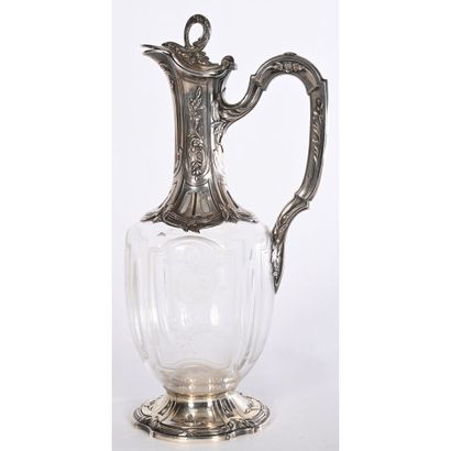 RAVINET DENFERT. A crystal EAGUIER finely...