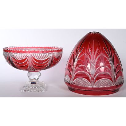 CHAMPAGNE REFRESHER in blown crystal with...