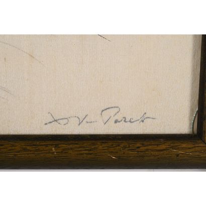 DE PORET Xavier (1894-1975). 