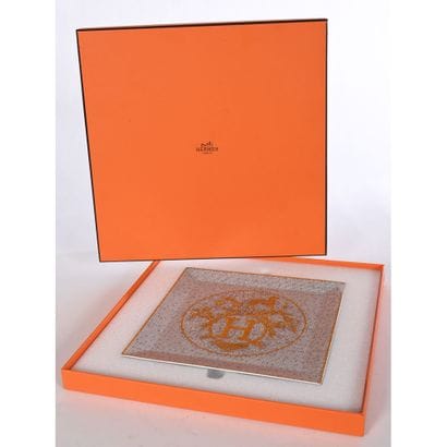 HERMES. Square-shaped PLAT, 