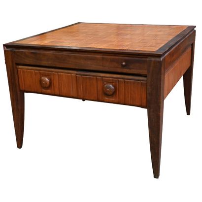 Solid mahogany and rosewood PRESENTATION...
