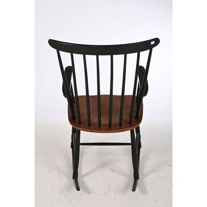 ROCKING'CHAIR SCANDINAVE ILMARI TAPIOVAARA...