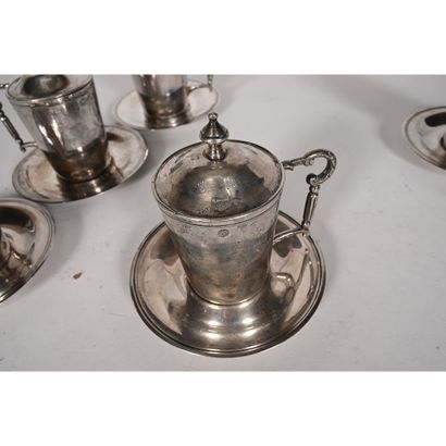 OTTOMAN silver service 800°/°° including...
