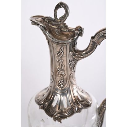 RAVINET DENFERT. A crystal EAGUIER finely...
