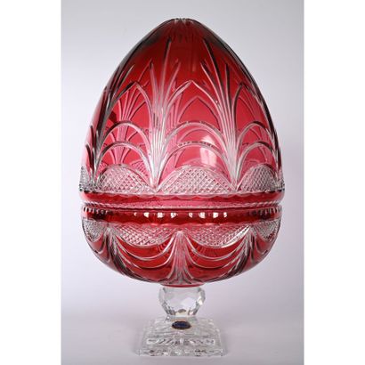 CHAMPAGNE REFRESHER in blown crystal with...