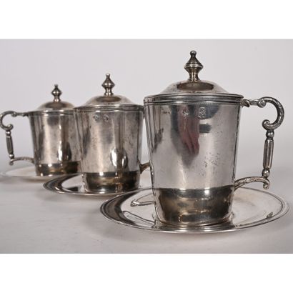 OTTOMAN silver service 800°/°° including...