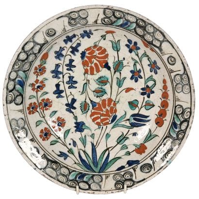 IZNIK glazed ceramic 