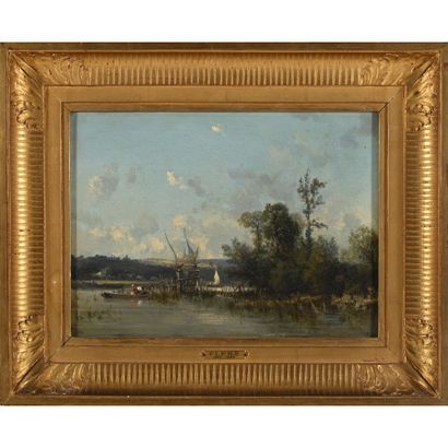 FLERS Camille (1802-1868). BARBIZON SCHOOL....