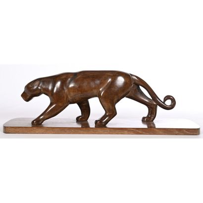 SUBJECT probably in patinated ebony representing...