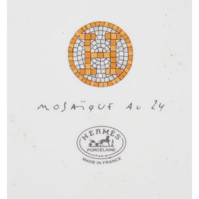 HERMES. Square-shaped PLAT, 