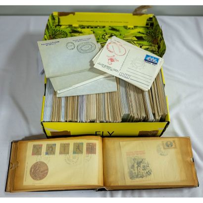 Pologne Un ensemble d'enveloppes avec cachets...