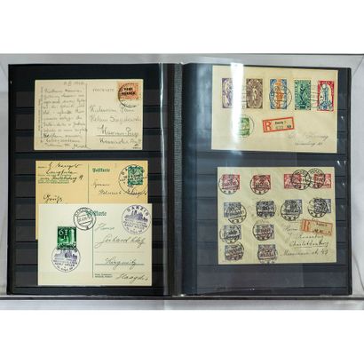 Dantzig Collection de timbres et lettres...