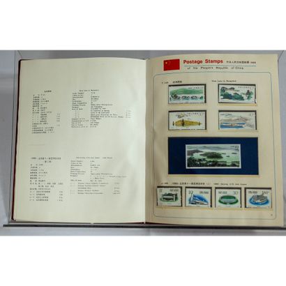 Chine Ensemble de 10 livrets de l'année de...