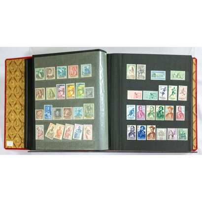 Espagne Période 20ème Collection de timbres...