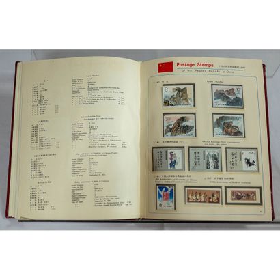 Chine Ensemble de 10 livrets de l'année de...