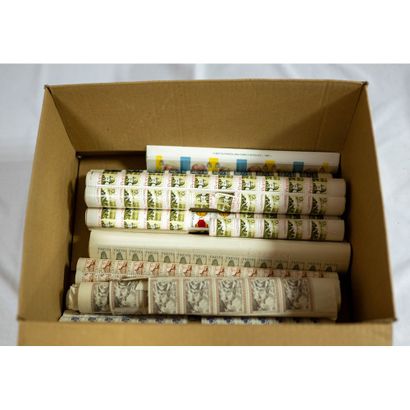 Pologne, Allemagne. 2 cartons de vrac de...