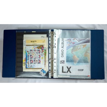 Russie et divers 1987/2004 avec manque, timbres...
