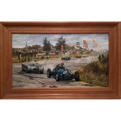 DROUOT Charles (1955)
«Course automobile»....