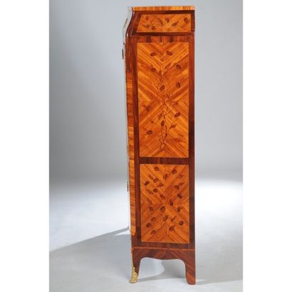 SECRETAIRE A ABATTANT TRANSITION en placage...