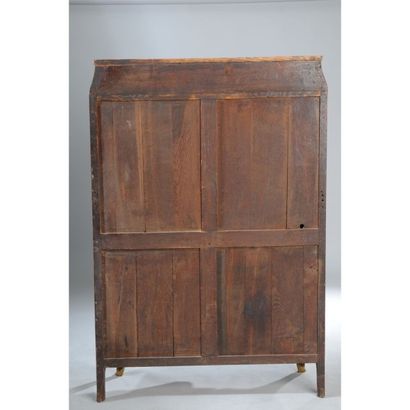 SECRETAIRE A ABATTANT TRANSITION en placage...