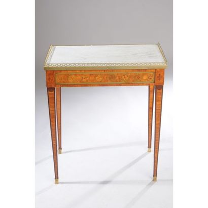 TABLE A ECRIRE LOUIS XVI toutes faces en...